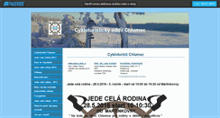Desktop Screenshot of cykloturistichlumec.snadno.eu