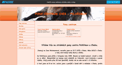 Desktop Screenshot of ponycentrum.snadno.eu