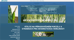 Desktop Screenshot of akvarostliny.snadno.eu