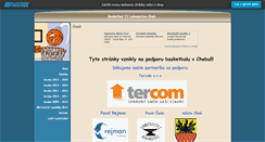 Desktop Screenshot of basketcheb.snadno.eu