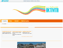 Tablet Screenshot of aktivita.snadno.eu