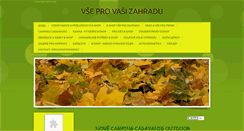 Desktop Screenshot of nazahradu.snadno.eu