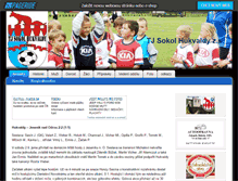 Tablet Screenshot of fotbalhukvaldy.snadno.eu