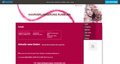 Desktop Screenshot of haarverlangerung.snadno.eu