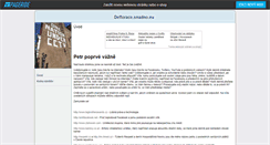 Desktop Screenshot of deflorace.snadno.eu
