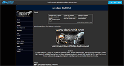 Desktop Screenshot of darkorbit.snadno.eu