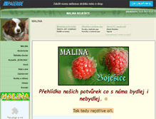 Tablet Screenshot of malina.snadno.eu